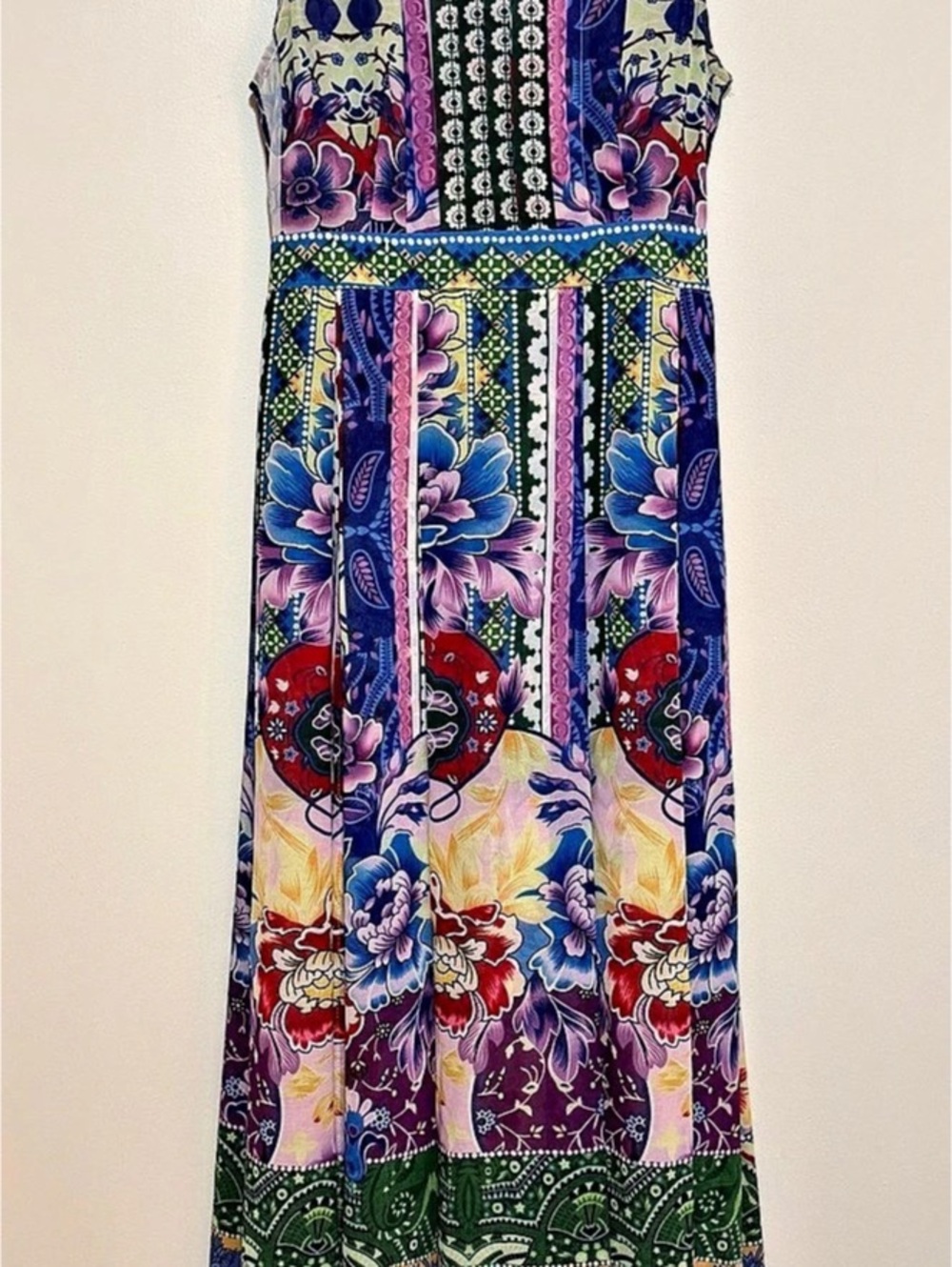 Choies Multicolor Floral Sleeveless Maxi Dress